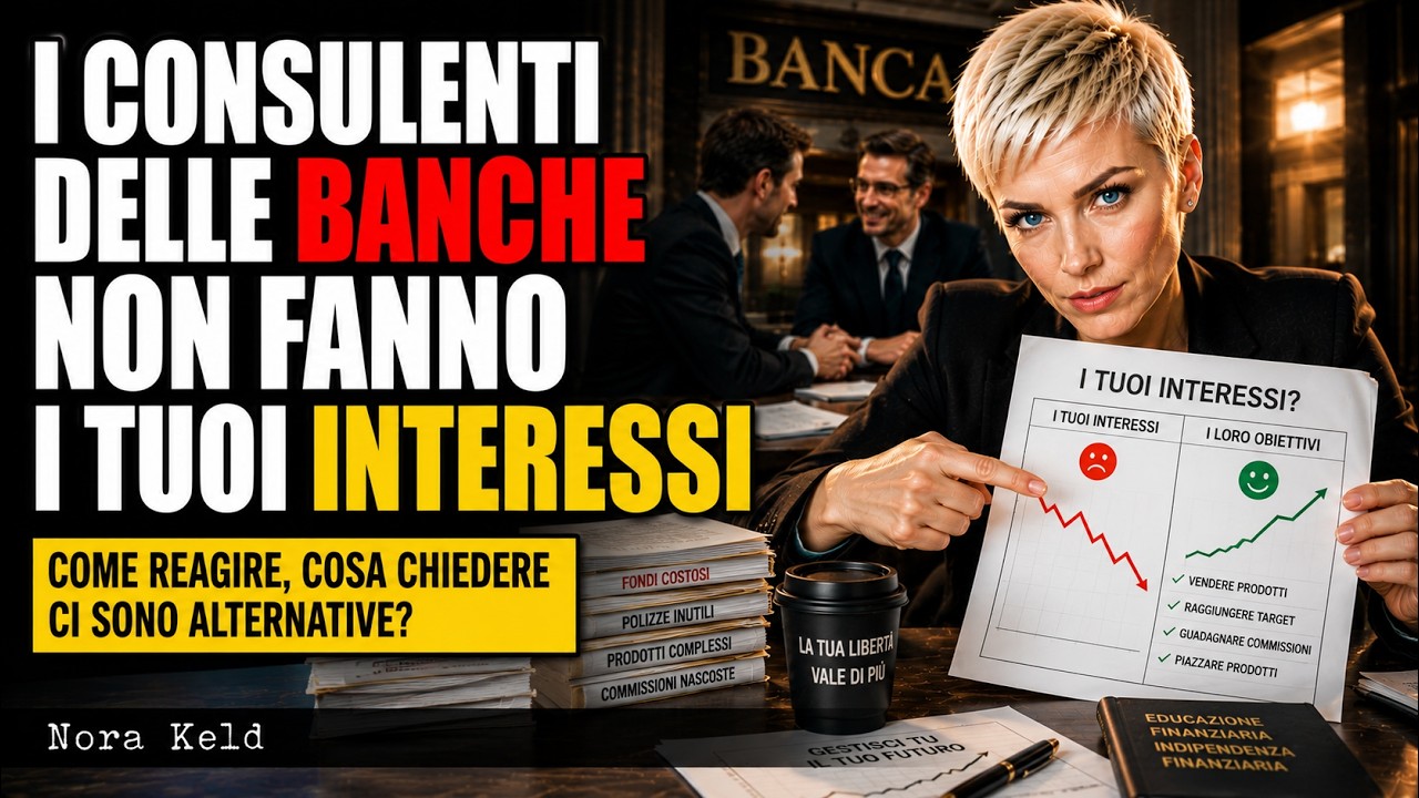 Investi ancora in banca? Il consulente non è tuo amico